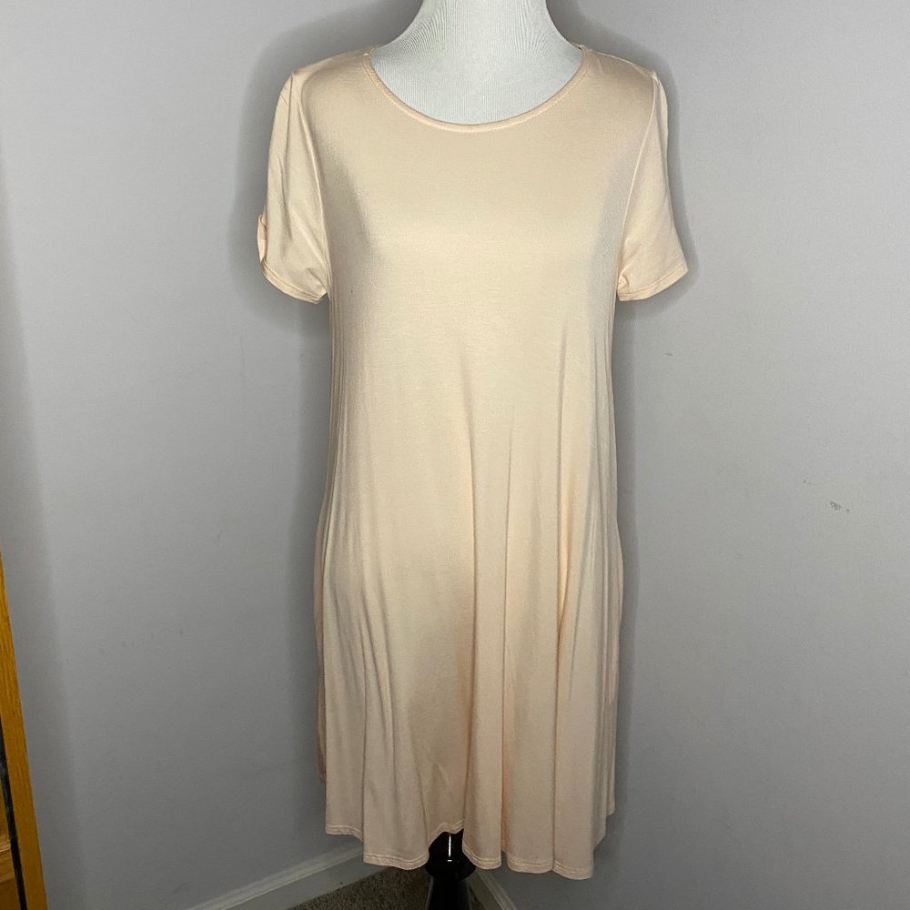 NWT Agnes & Dora Light Pink Swing Tunic
